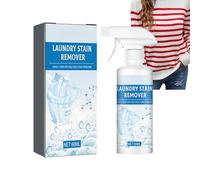 Spray détachant lessive, nettoyant portable pour vêtements contre vin rouge, café, nourriture, taches d’huile et transpiration, prétraitement avant lavage, spray détachant format voyage (1pcs)