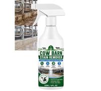 Spray détachant pour étables pour étables, spray nettoyant multi-surfaces avec serviette pour étables, équipement agricole, surfaces en béton, remorques pour chevaux et chenils (1pcs)