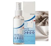 Spray détachant pour vêtements - 100 ml - Lessive parfumée longue durée - Spray nettoyant pour linge contre les taches - Pour tissus, rembourrage, canapé, commerce, hôtel et maison, voyages quotidiens