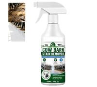 Spray détachant professionnel robuste Cow Barn, dissolvant de fumier et de résidus alimentaires multi-surfaces pour sols, écuries et équipements agricoles, rafraîchit l'air de la grange (1PCS)