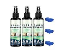 Spray détachant textile, détachant pour le linge, nettoyant et pour matelas, pour tissus d'ameublement et tapis, spray nettoyant anti-taches, 100 ml. (3Pcs)