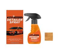 Spray Détailant Auto,120ml Agent Détailant Haute Brillance Peinture Auto | Agent Réparation Rayures Entretien Vitre Phare SUV Camion Pneu Peinture Tache