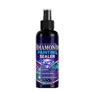 Spray d'étanchéité Crystal Art - 100 ml - Protection brillante longue durée | Strass Art Finish Colle pour travaux manuels, projets de bricolage, puzzles, dessous de verre, œuvres d'art, débutants