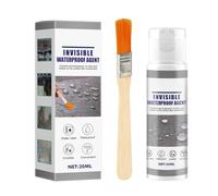 Spray d'étanchéité étanche pour réparation de fuite, calfeutrage et adhésif pour carrelage, ciment, murs, toit, salle de bain - 100 ml avec brosse