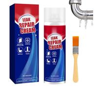 Spray d'étanchéité, Spray Etancheite Exterieur, Leak Repair Cream, Mastic en Spray avec Pinceau, Hydrofuge Toiture Agent Anti Fuite Étanche, Pour Réparation des Fuites Sur Murs et Toits (1Pcs, 100ml)