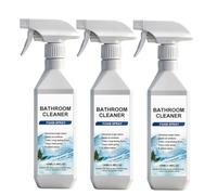 Spray détartrant moussant pour salle de bain, nettoyant à l'acide oxalique. Convient à diverses surfaces, notamment le carrelage, le verre, l'acier inoxydable, l'acier et la pierre naturelle.