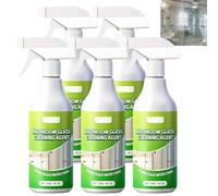Spray détartrant puissant, nettoyant multi-surfaces pour salle de bain, détachant rapide pour les taches d'eau dure, spray nettoyant pour vitres sans traces, sprays nettoyants tout usage. (5PCS)