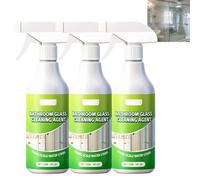 Spray détartrant puissant, nettoyant multi-surfaces pour salle de bain, détachant rapide pour les taches d'eau dure, spray nettoyant pour vitres sans traces, sprays nettoyants tout usage. (3PCS)