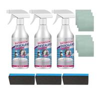 Spray Détartrant Salle De Bain, Nettoyant Moussant Puissant Pour Taches Tenaces, Tout Usage À Mousse Cuisine/sanitaires, Spray Sans Rinçage Rapide Toilettes, Carrelages, Éviers (3pcs)