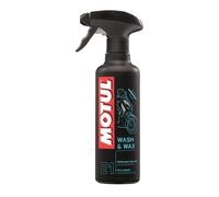 Spray Détergent Nettoyage Moto MOTUL E1 Wash & Cire 400 ML