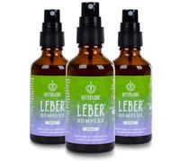 Spray detox foie - traitement du foie, soutien naturel de la fonction hépatique grâce à la choline - forte dose de chardon-Marie, d'artichaut, de pissenlit et de composés amers. (3)