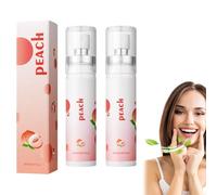 Spray D'haleine Buccale, 2pc 20ml Spray Rafraîchissant pour l'Haleine, Vaporisateur D'Halitose D'Odeur Orale, Souffle Frais, Petit Portatif à Souffle Frais