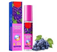 Spray D'haleine Buccale,Spray Buccal Haleine Extra Fraîche,Fraîcheur Longue Durée,Fraîcheur Instantanée & Portable pour Soin Buccal Voyage et Quotidien-Raisin 20ml