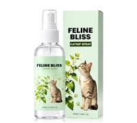 Spray d'Herbe à Chat pour Chats d'Intérieur 50ml - Spray de Catnip Naturel | Pour Griffoirs, Jouets Et Arbres à Chat, pour Intérieur Et Extérieur, Doux Et Sûr, Convient à Tous les Chats, Durable