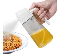 Spray D'huile - Bouteille Distributrice D'huile De 16 Oz Pour La Cuisine, Distributeur D'huile D'olive 2 En 1 Et Vaporisateur D'huile | Bouteille D'huile D'olive De 470 Ml - Spray D'huile