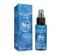 Spray d'huile de magnésium, formule biologique, 60 ml, huile de magnésium topique douce, relaxation musculaire naturelle, absorption rapide pour un sommeil calme