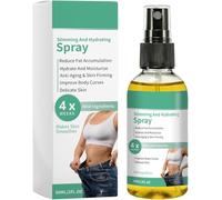 Spray d'huile de massage au gingembre, brume raffermissante intensive pour le ventre, extraits naturels, hydratant et nourrissant, pour une peau affinée, lisse et éclatante.