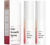 Spray d'huile naturelle pour la croissance des cheveux - Sérum léger et non gras contre la chute des cheveux, renforce et épaissit les cheveux, prend soin du cuir chevelu et des follicules capillaires