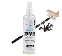 Spray d'huile pour moulinets de pêche - Lubrifiant pour cannes à pêche, liquide d'entretien en flacon pulvérisateur - Formule haute performance avec fine pour application - Protection sans