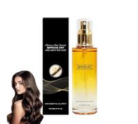 Spray d'huile revitalisant parfumé, fortifiant pour le cuir chevelu et les cheveux, nourrit en douceur, après-shampoing sans rinçage réconfortant, pour cheveux secs et crépus.
