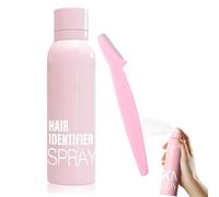 Spray d'identification des cheveux pour le rasage du visage, spray d'identification des cheveux pour le visage, spray d'identification des cheveux pour dermaplaning, hydratant et soins de la peau