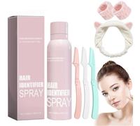 Spray d'identification des cheveux, spray d'identification des cheveux pour le rasage du visage, spray d'identification des cheveux pour le visage, spray d'identification des cheveux pour tous les