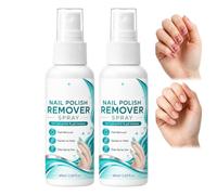 Spray dissolvant de colle à ongles,élimination rapide, sans résidus (2pcs) | Dissolvant de vernis à ongles, spray de retrait de gel pour ongles, sans trempage, maison avec des ongles pratiques