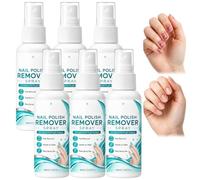 Spray dissolvant de colle à ongles,élimination rapide, sans résidus (6pcs) | Dissolvant de vernis à ongles, spray de retrait de gel pour ongles, sans trempage, maison avec des ongles pratiques