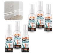 Spray dissolvant de peinture au latex, dissolvant de taches murales séchées à action rapide, adoucit et élimine rapidement la peinture au latex séchée, nettoyant multi-surfaces pour la (6PCS)