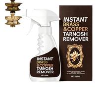 Spray dissolvant de ternissement instantané en laiton (1 Pcs) | Spray multi-métaux à action rapide, détachant pour cuivre et aluminium, pour quincaillerie décorative en métal