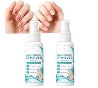 Spray dissolvant vernis pour résidus de gel & acrylique, usage facile (2Pcs)
