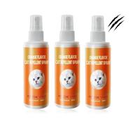 Spray dissuasif sur les chats, pulvérisation anti-chat, dissuasion intérieure et extérieure sûre pour la protection des meubles, une aide à l'entraînement efficace avec (3pcs)