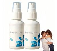 Spray énergisant, pulvérisateur retardateur pour hommes, vitalité et endurance pour hommes, améliore le charme masculin pour une longue durée avec des résultats à action rapide (2Pièce)