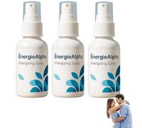 Spray énergisant, spray de soin pour homme, libère l'énergie intérieure, spray retardateur pour une endurance prolongée, renforce le charme masculin avec des résultats rapides (3pcs)