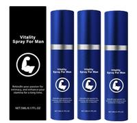 Spray érectile 37 secondes, sprays vitalité, sprays vitalité pour hommes, renforcez votre charme masculin avec des résultats rapides, 5 ml (3pcs)