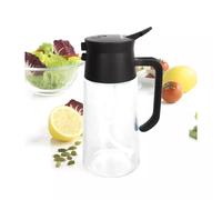 Spray et verseur à huile 2 en 1 - 500 ml - Pour huile alimentaire, bec verseur et pulvérisateur - Spray à huile, distributeur de vinaigre, pour la cuisson, la pâtisserie, le barbecue et la salade