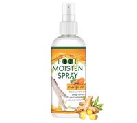 Spray Exfoliant Hydratant pour Pieds | Spray Podologique pour Éliminer la Peau Morte | 100ml Lisse et Hydratant Élimination des Cellules Mortes | Soin Pédicure pour Talons Secs Gercés et Rugueux