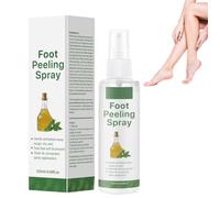 Spray exfoliant instantané pour les pieds 120 ml, spray exfoliant pour les pieds à l'huile,et hydratant pour des doux et lisses, pour femmes et hommes (1 pièce)