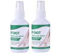 Spray exfoliant instantané pour les pieds, doux et lisse, masque exfoliant adoucissant pour les pieds, pour une peau lisse et nourrie, 30oz, 2 pièces |