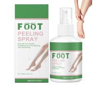 Spray exfoliant instantané pour les pieds, exfoliant et hydratant pour des pieds lisses et doux pour les femmes et les hommes, nourrissant et adoucissant, améliore la peau rugueuse (1pcs)