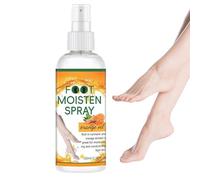 Spray exfoliant instantané pour les pieds - Spray hydratant pour les pieds - 100 ml - Soin hydratant pour peaux lisses - Outils de pédicure pour talons fissurés