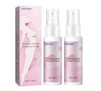 Spray Féminin 20ml, Musc Intime Femme deodo-rant Réduire Les Odeurs Hydratant Soins Vaginaux Soulager Les Démangeaisons Et L'inconfort Spray Corporel Nettoyant Doux