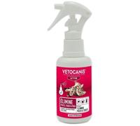 Spray Fipronil anti-puces et tiques - VETOCANIS - 2,5 mg pour Chien et Chat - 100ml