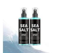 Spray fixateur de boucles au sel marin, Spray fixateur de boucles naturel pour homme, Agent texturisant pour boucles naturelles (2PCS)
