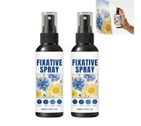 Spray fixatif professionnel au pastel à l'huile, spray fixatif art. (2PCS)