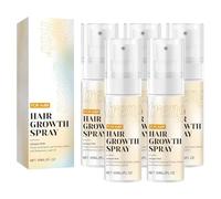 Spray fortifiant et stimulant la pousse des cheveux | Pour prévenir la chute des cheveux, volumisant au romarin et à la biotine | 60 ml, non gras, absorption rapide, format voyage (5)