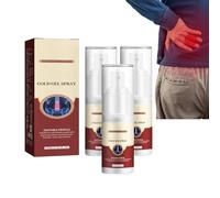 Spray gel froid - Spray rafraîchissant instantané - Sérum apaisant aux plantes - Gel rafraîchissant pour les douleurs articulaires temporaires, procure une sensation de froid apaisante (3 bouteilles)