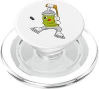 Spray glacé Hockey sur Glace Crosse de Hockey sur Glace PopSockets PopGrip pour MagSafe