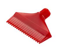 Spray Gun Tip 1/4bsp Male Thread High Impact Dust Prevention Paint Nozzle - Compatible with Pressure Washer Accessories- Rouge