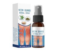 Spray Her-Bal Guard Vein, Varicose Vein Spray, Traitement des jambes apaisant à base de, formule absorbante rapide, support d'hydratation de la peau, bouteille de 30 ml, maison quotidienne ou